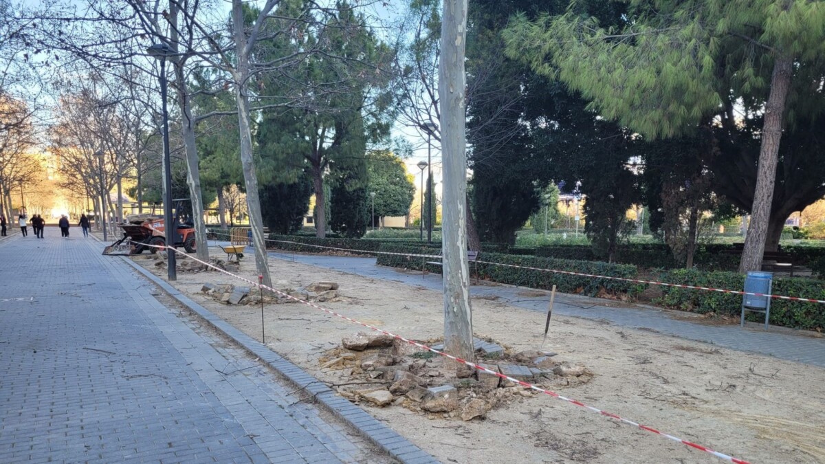 Inici obres millora Parc Orriols